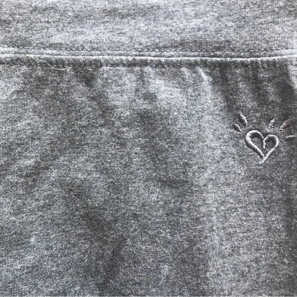 Justice Store Girls Grey Cropped Knit Leggings
